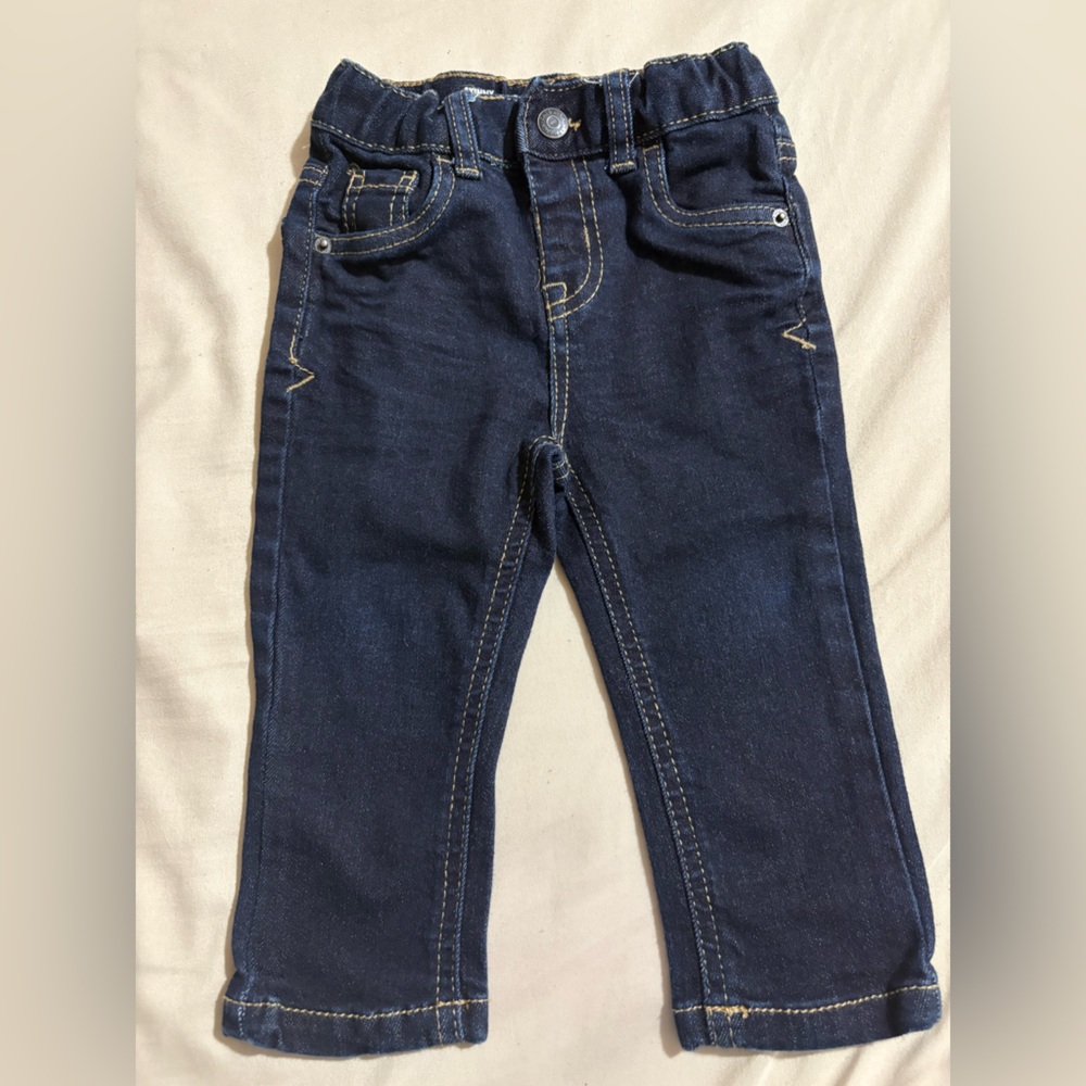 Cat & Jack Women's Dark Indigo Skinny Jeans